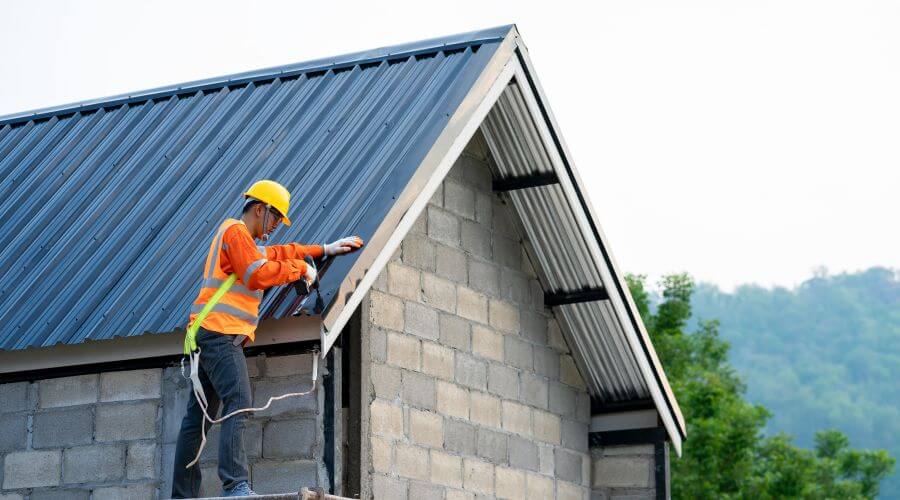 Professional metal roof installation in Cornwall Bridge, CT